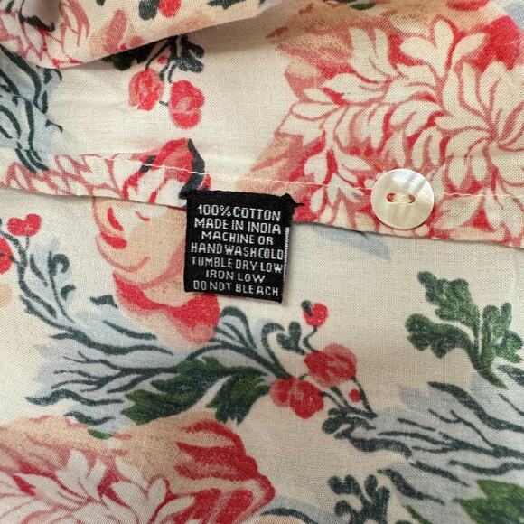 NWT The Met Metropolitan Museum of Art S/M European Floral Pajamas w/Pouch - Picture 6 of 16